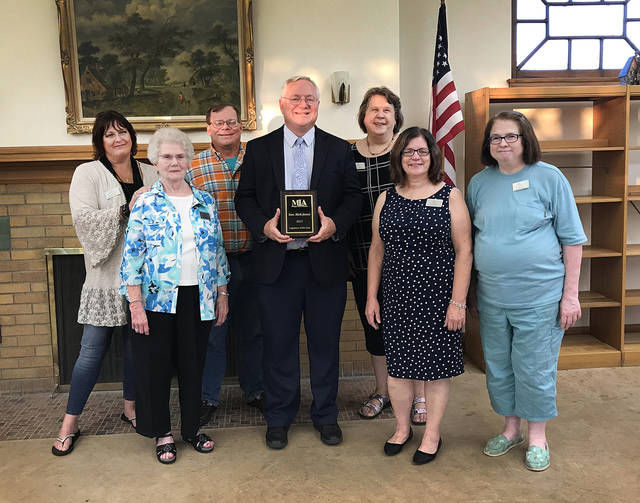 SEN. JONES HONORED